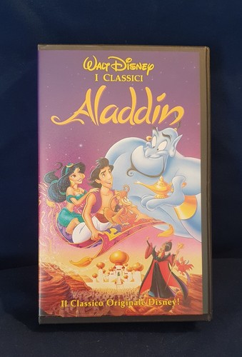 Vhs disney aladdin - aladdin, prima