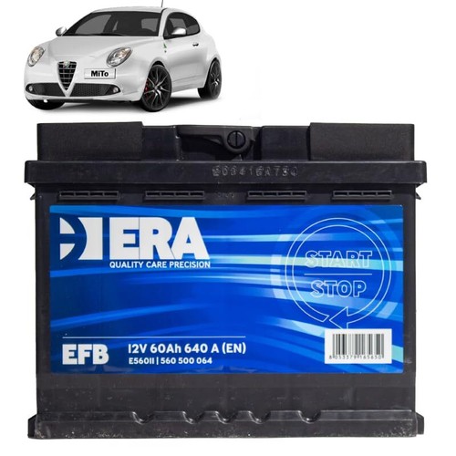 Batteria 60ah efb - per, alfa