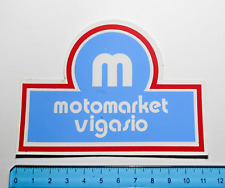ADESIVO STICKER VINTAGE AUTOCOLLANT AUFKLEBER AUTO TUNING AUTOMARKET VIGASIO