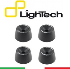 LIGHTECH PROTEZIONI PERNI RUOTA ANT + POST NERO KAWASAKI ZX-6R NINJA 2007-2012