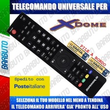 TELECOMANDO UNIVERSALE XDOME