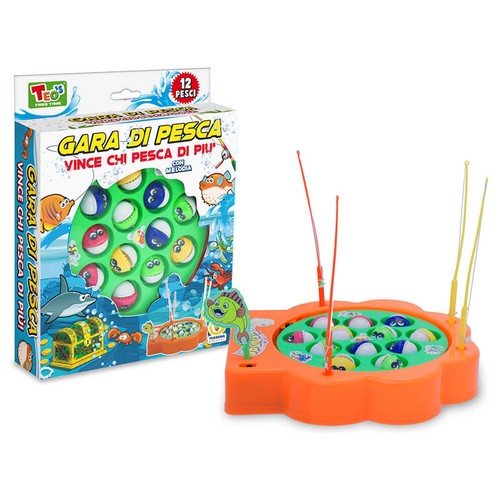 Scatola gara pesca - 12, pesci
