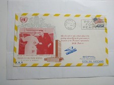 Vaticano buste fdc visita - vaticano:n°2,