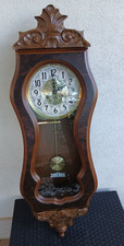 Orologio a Pendolo Sondor da Muro Parete in Legno Vintage