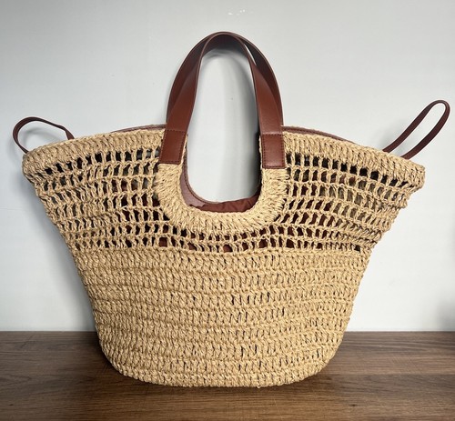 Cos rattan paglia pelle - cos,