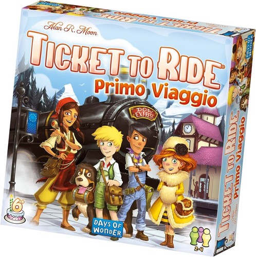 Asmodee ticket ride - ticket, to
