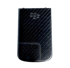ORIGINALE Blackberry Bold 9900 COVER BATTERIA porta NERO barra cellulare pannello posteriore