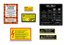 Kit Adesivi per restauro Alfa Romeo SPIDER DUETTO IV SERIE (esemplari 1991-1992)