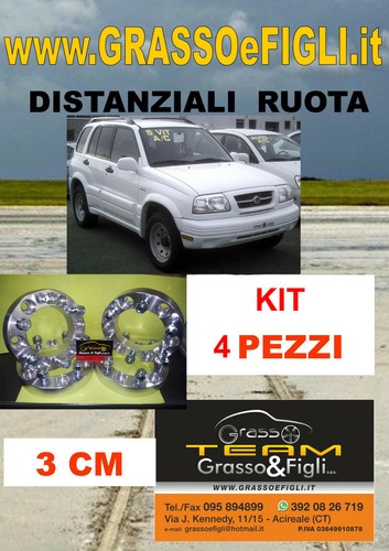 Kit distanziali ruota for - 4,