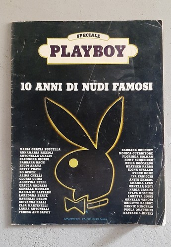 Rivista playboy anni di - rivista, 10