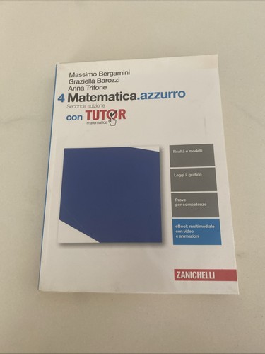 Matematica azzurro vol 4 - matematica., vol.
