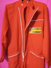 tuta da meccanico ferrari turbo