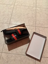 Gucci Web Stripe Slide Sandals