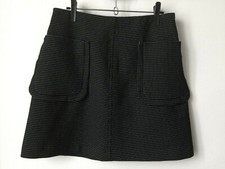 MINI JUPE NOIR pois blanc