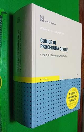 Libro codice procedura - libro:,