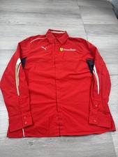 Puma Camicia Uomo L Rosso