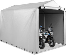 Capanno Da Giardino 218 X 160 X 164 CM, Tenda Garage per Bici Moto Attrezzi, Con