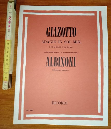 Giazzotto adagio sol m per - giazzotto,,