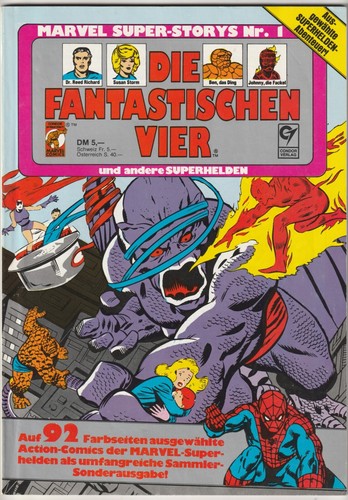 Marvel super storys - super,