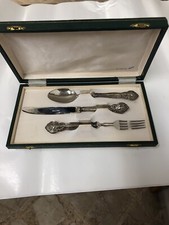 Posate d’epoca Argento 800  Coltello Forchetta Cucchiaio