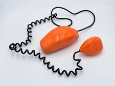 Telefono Grillo Vintage Epoca Anni 60 Design Zanuso Sapper Arancione 