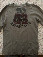 t shirt Maglia maniche lunghe  harley davidson teschio M