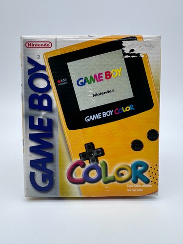 Gameboy color giallo - gameboy,
