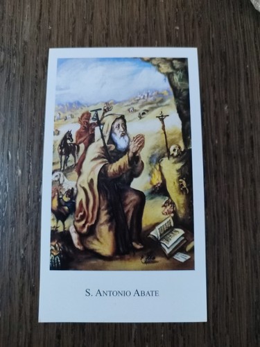 Sant antonio abate holy - sant'antonio, card