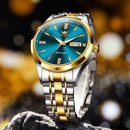 Orologio polso uomo olevs - polso,