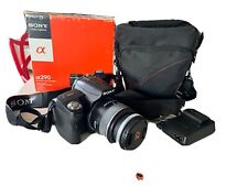 Macchina fotografica Reflex Sony Alpha 290 18-55mm DSLR-A290 +custodia. Usata.