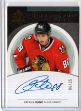 2013-14 SP Authentic Chirography 06/35 Patrick Kane #C-PK Auto