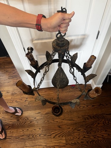 Lampadario vintage stile