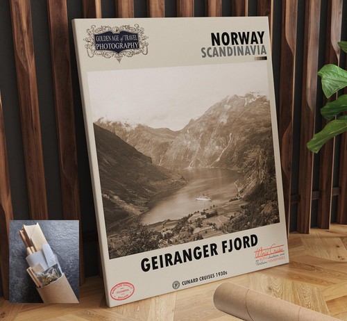Norvegia geiranger fiordo - norvegia, tela