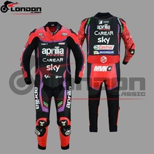 Aprilia Tuta Moto Racing Pelle