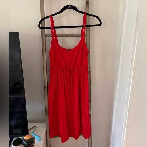 Torrid bold red button front - torrid, button-front