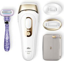 Braun Silk·expert Pro 5 PL5157 – Depilazione IPL, incl. custodia nuova e confezione originale