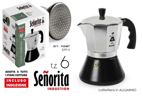 Caffettiera moka alluminio