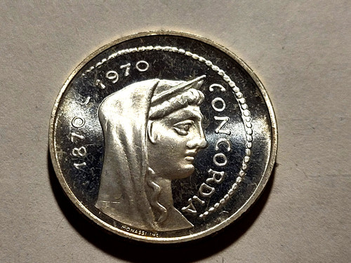1000 lire argento concordia - 1000,