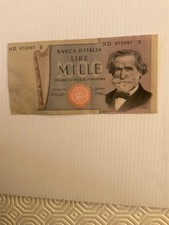 Banconota Italia 1000 Lire