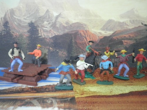 Soldatini cowboys - 1:32,