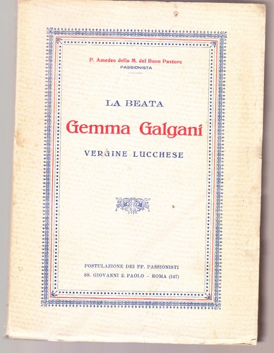 Beata gemma galgani vergine - la,