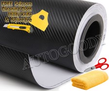 96" x 60" Black Carbon Fiber