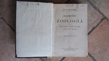 1900 - ELEMENTI DI  ZOOLOGIA -