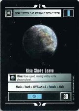 Star Trek CCG Risa Shore Leave