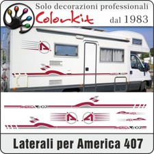 Adesivi laterali per camper