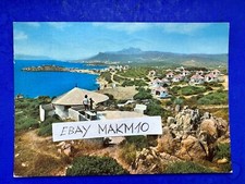 ? CARTOLINA FOTO ARZACHENA CAMPING  L’ISULEDDA BUNGALOW 1973 MARE SARDEGNA ?