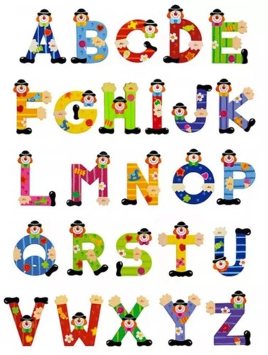 Sevi alfabeto clown lettere - sevi,
