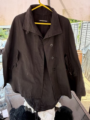 Poncho cargo trench nero
