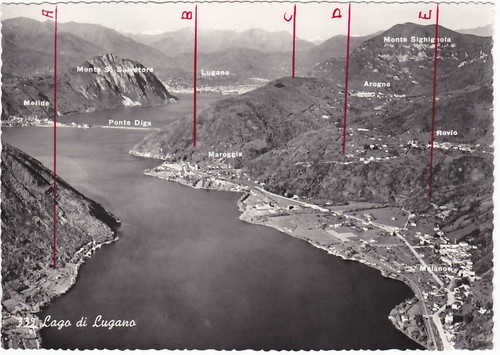 Lago lugano svizzera - di,