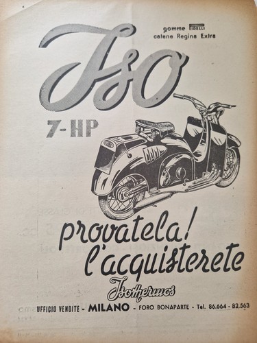 Pubblicita epoca iso - epoca, scooter
